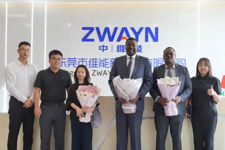 赞比亚驻广州总领事到访维能新能源，深化储能领域合作，共绘绿色能源新蓝图